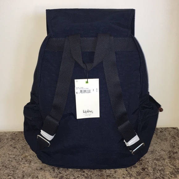 Kipling Navy Blue Backpack - Picture 2 of 15